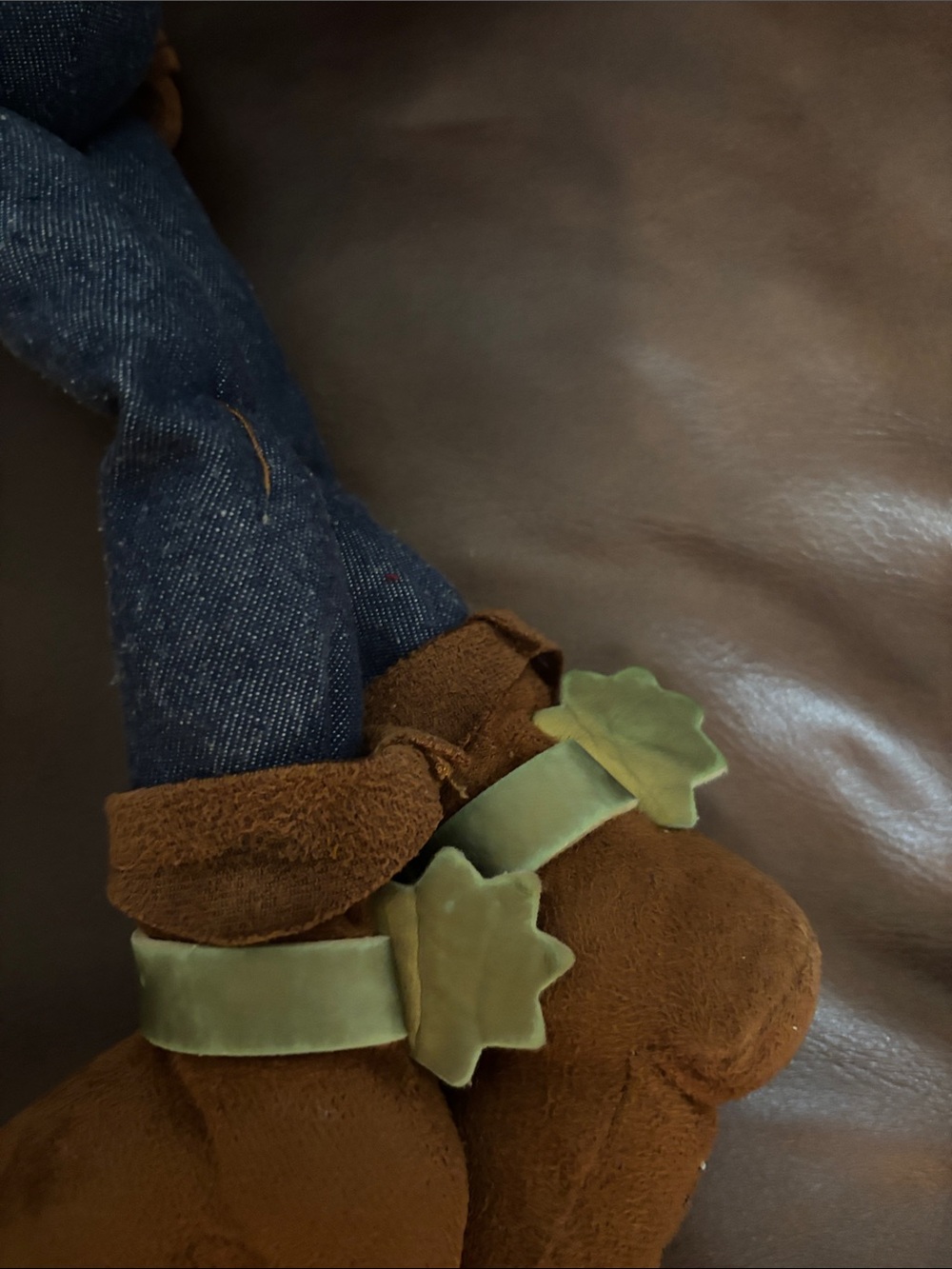 Disney Woody Plush Toy - Brown, Yellow, Blue - Picture 5 of 6